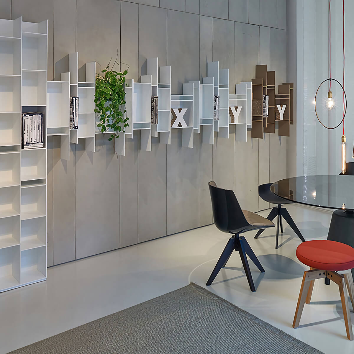 Mobile / BlackMenu / Randomito Wall Shelf, designed by Neuland Industriedesign