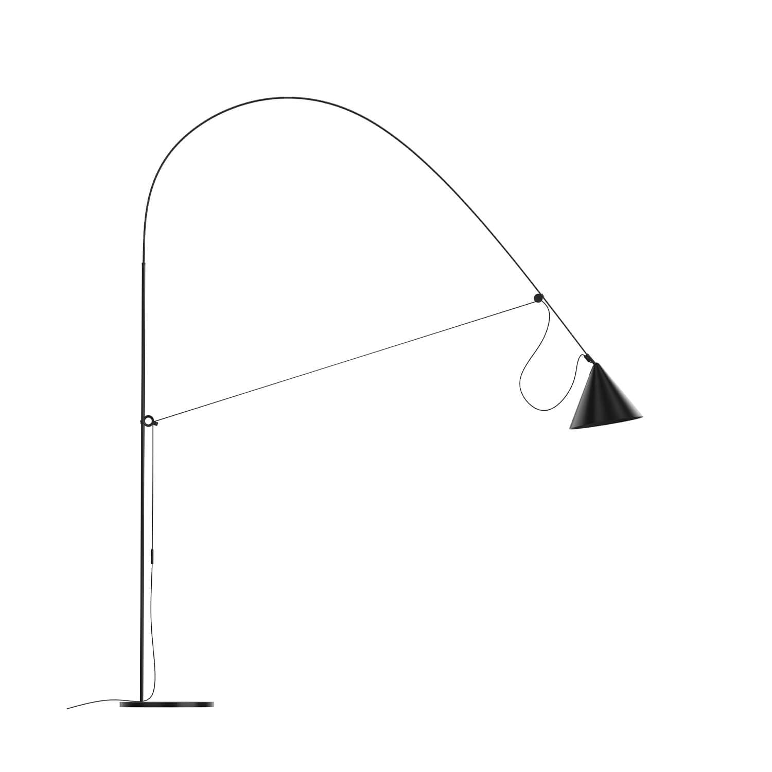 Black-Black / XL / Mobile / BlackMenu / Ayno Lamp, designed by Stefan Diez