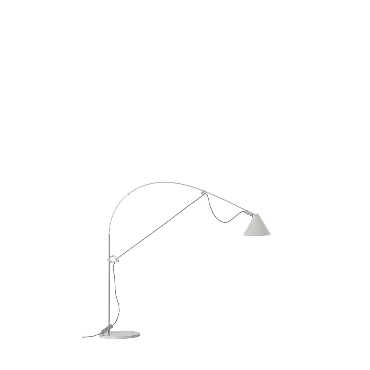 Silk Grey-Grey / Table / Mobile / BlackMenu / Ayno Lamp, designed by Stefan Diez