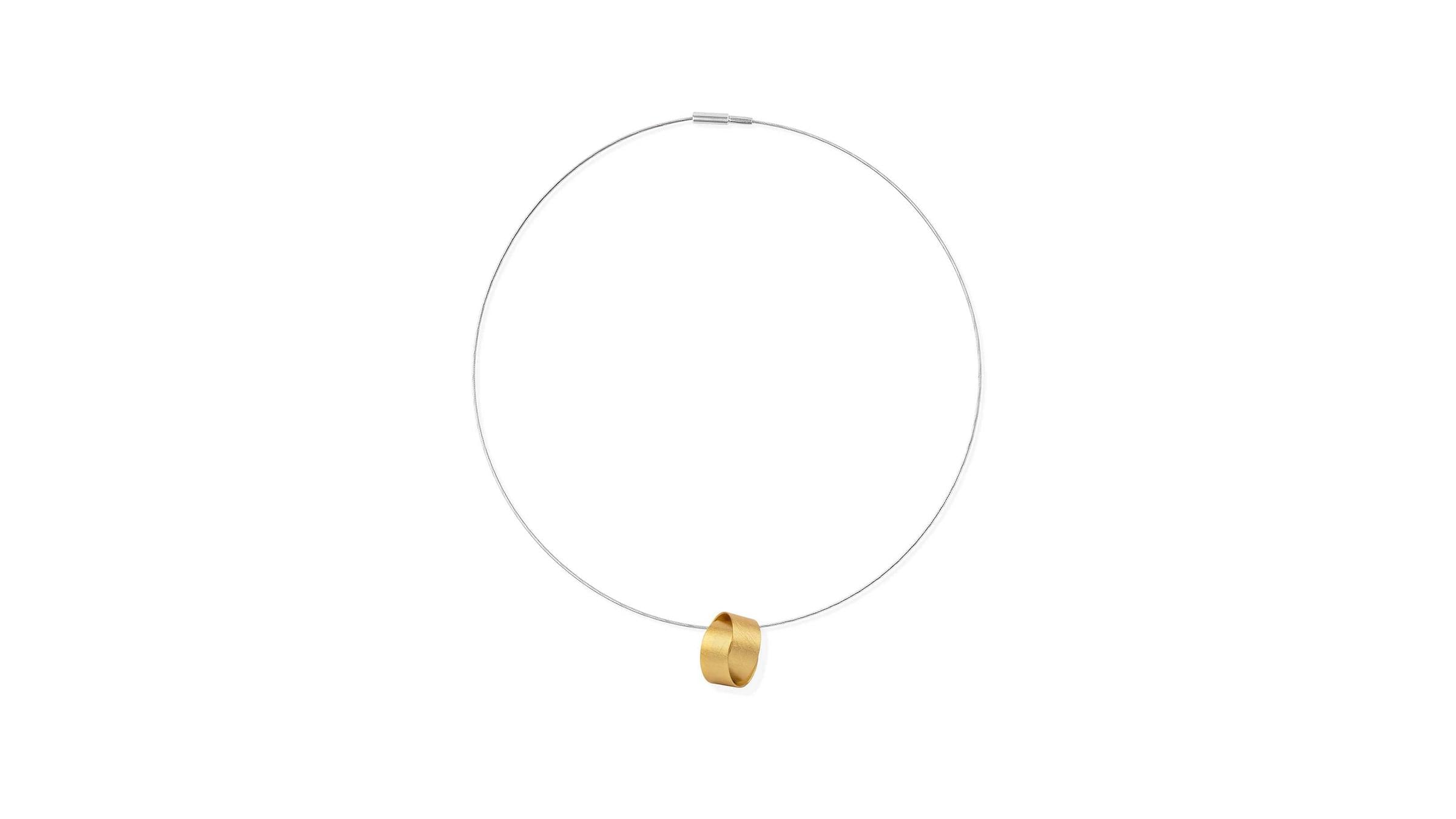 Marcin Zaremski Jewelry Double Loop Pendant Necklace