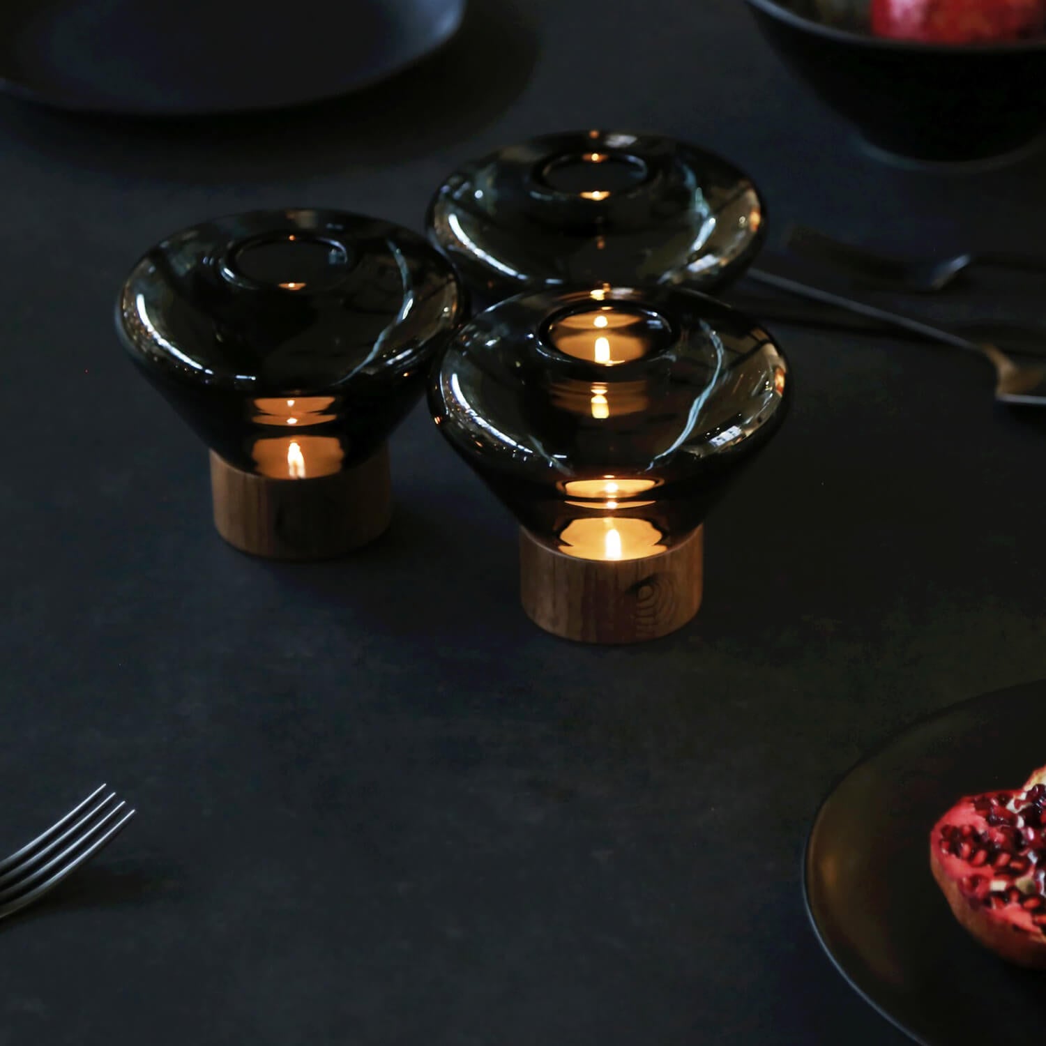Mobile / WhiteMenu / Muffins Candleholder, designed by Lucie Koldova