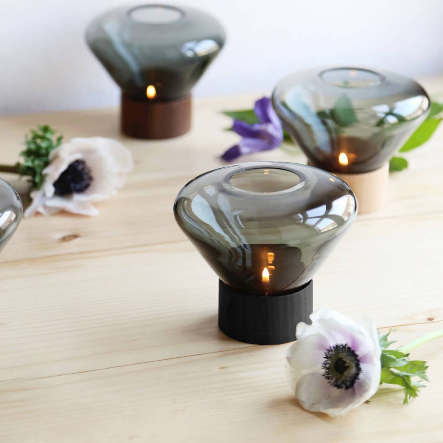 Mobile / WhiteMenu / Muffins Candleholder, designed by Lucie Koldova