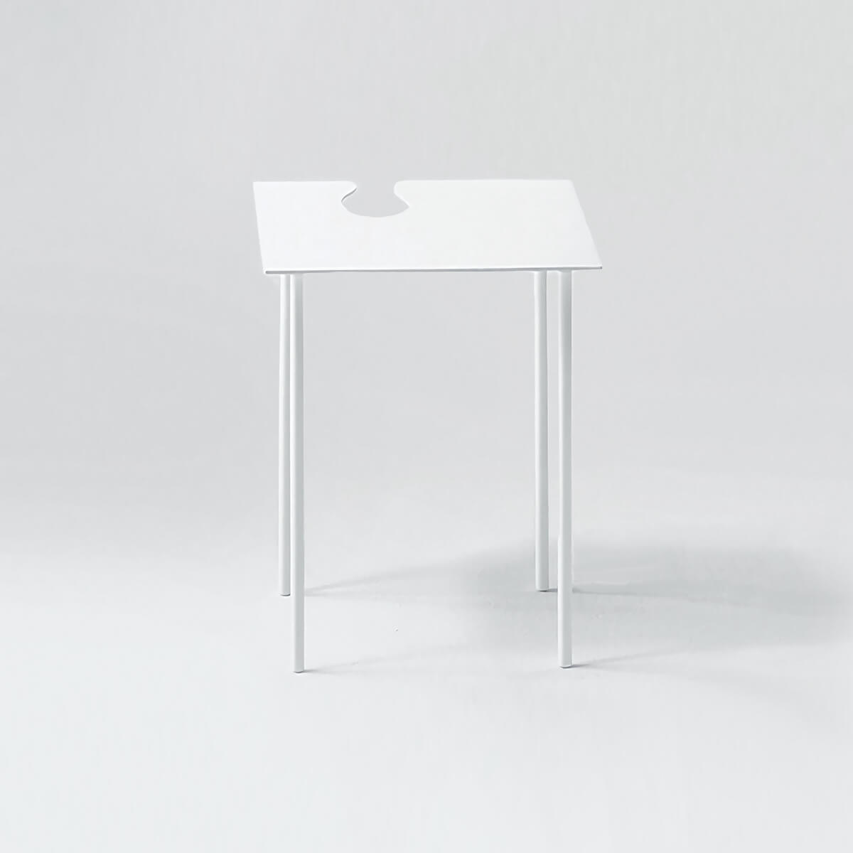 Small Square / Mobile / BlackMenu / Softer than Steel Table, designed by Nendo