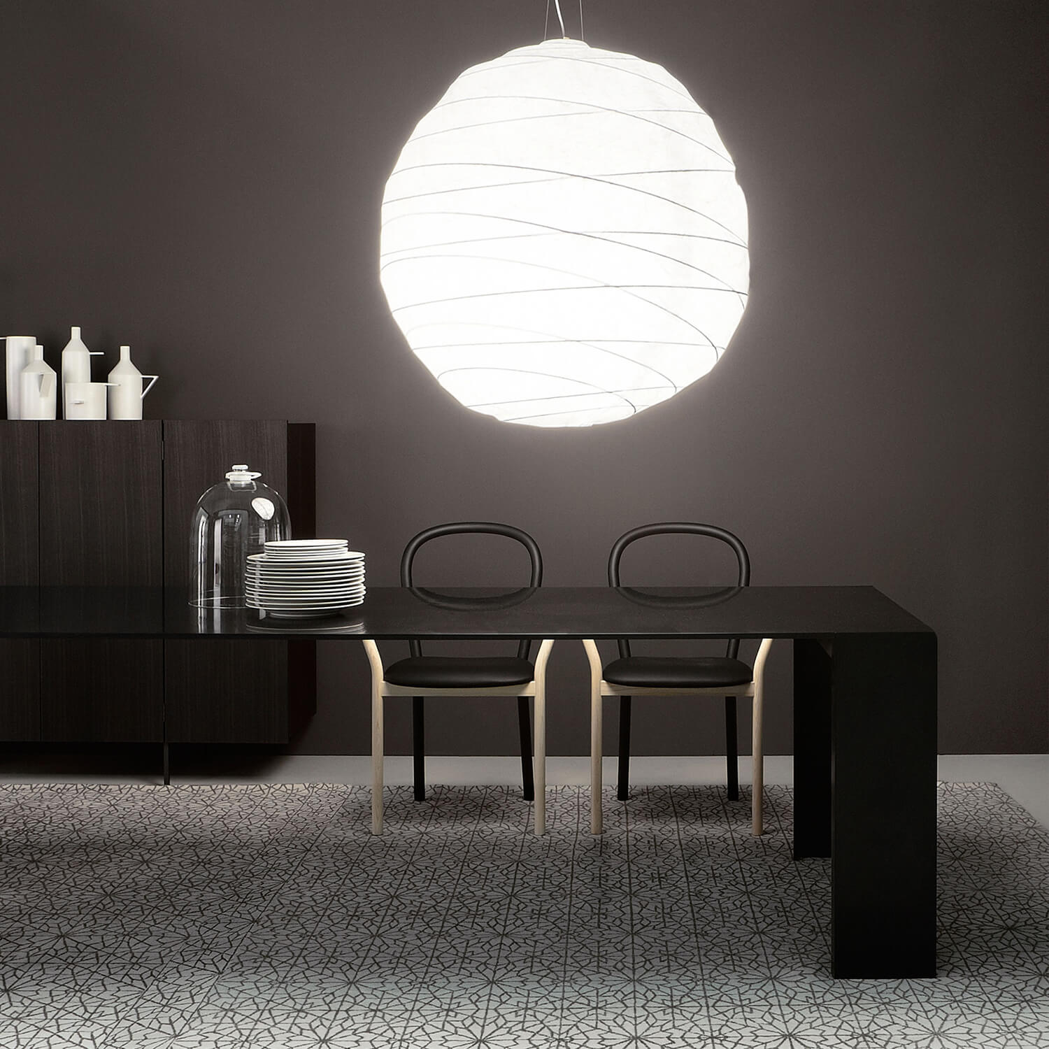 Porro Dining Table Metallico Table