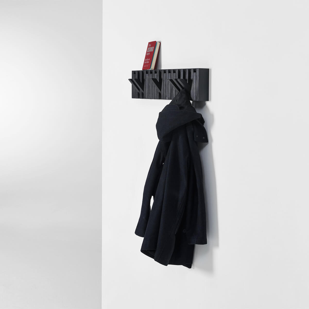 Black / Mobile / BlackMenu / Xylo Coat Rack, designed by Patrick Seha