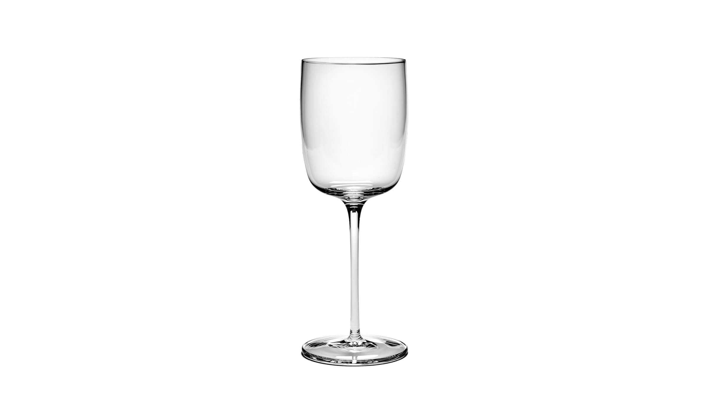Red Wine Glass / Desktop / BlackMenu / Passe Partout Glassware, designed by Vincent Van Duysen