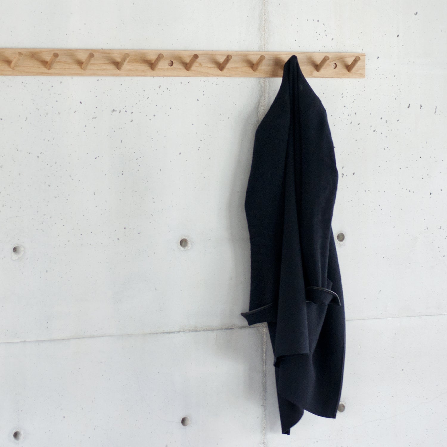 GeneralOption / Mobile / BlackMenu / Peg Wall Coat Rack, designed by Raumgestalt