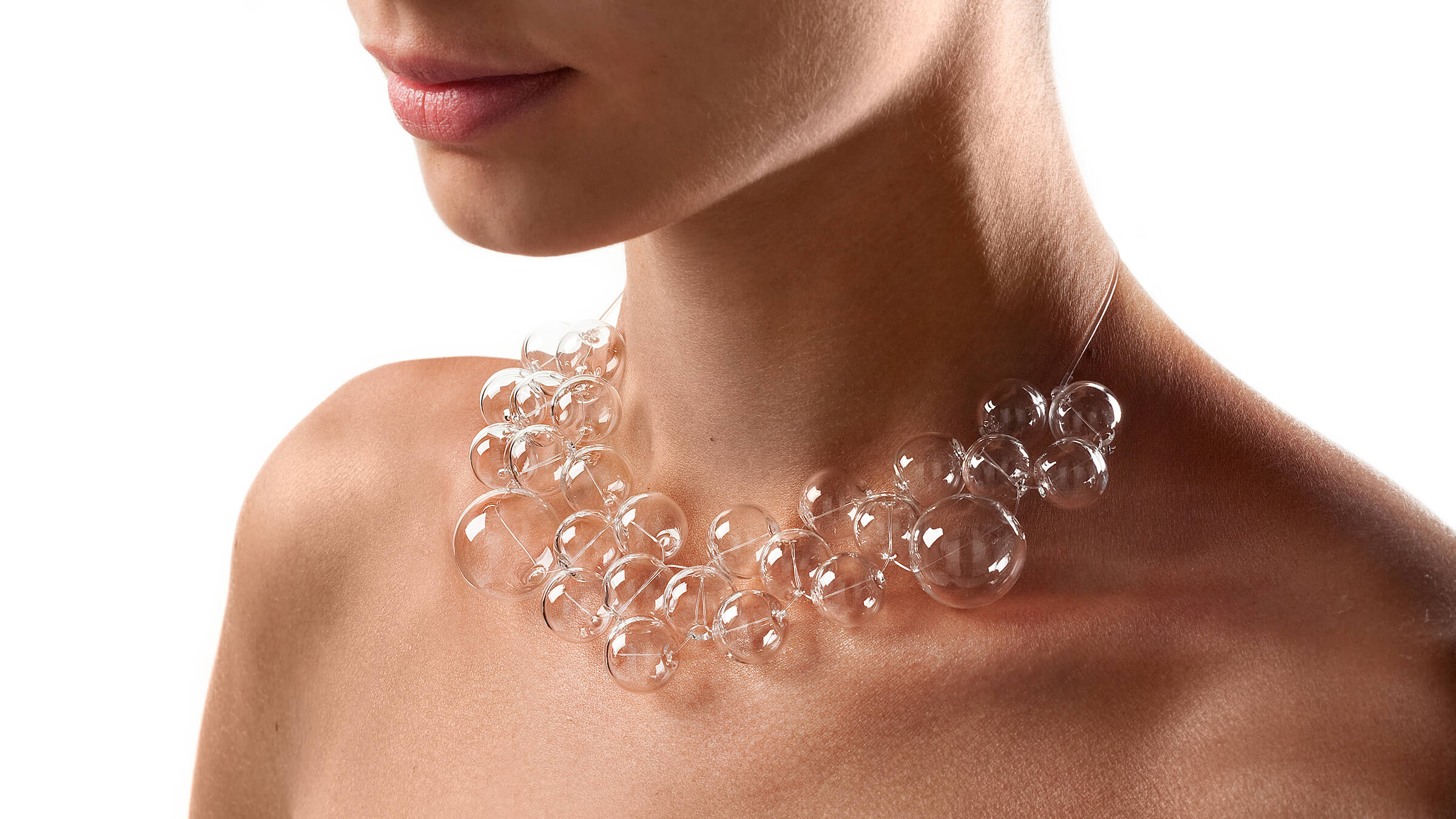 Soap Glass Necklace