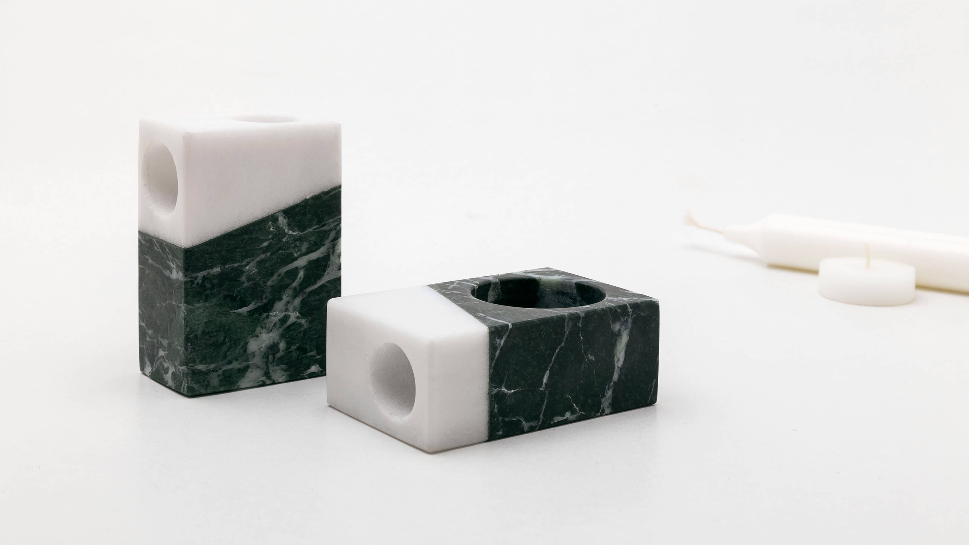 Desktop / BlackMenu / Cubiq Candle Holder, designed by Constantinos Hoursoglou