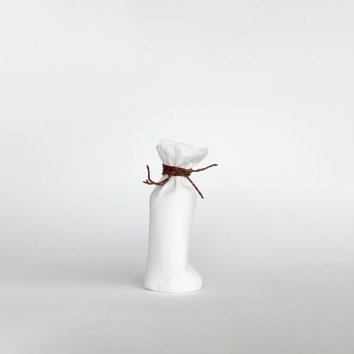 Small / Mobile / BlackMenu / Sack Porcelain Vase, designed by Laurent Trebout
