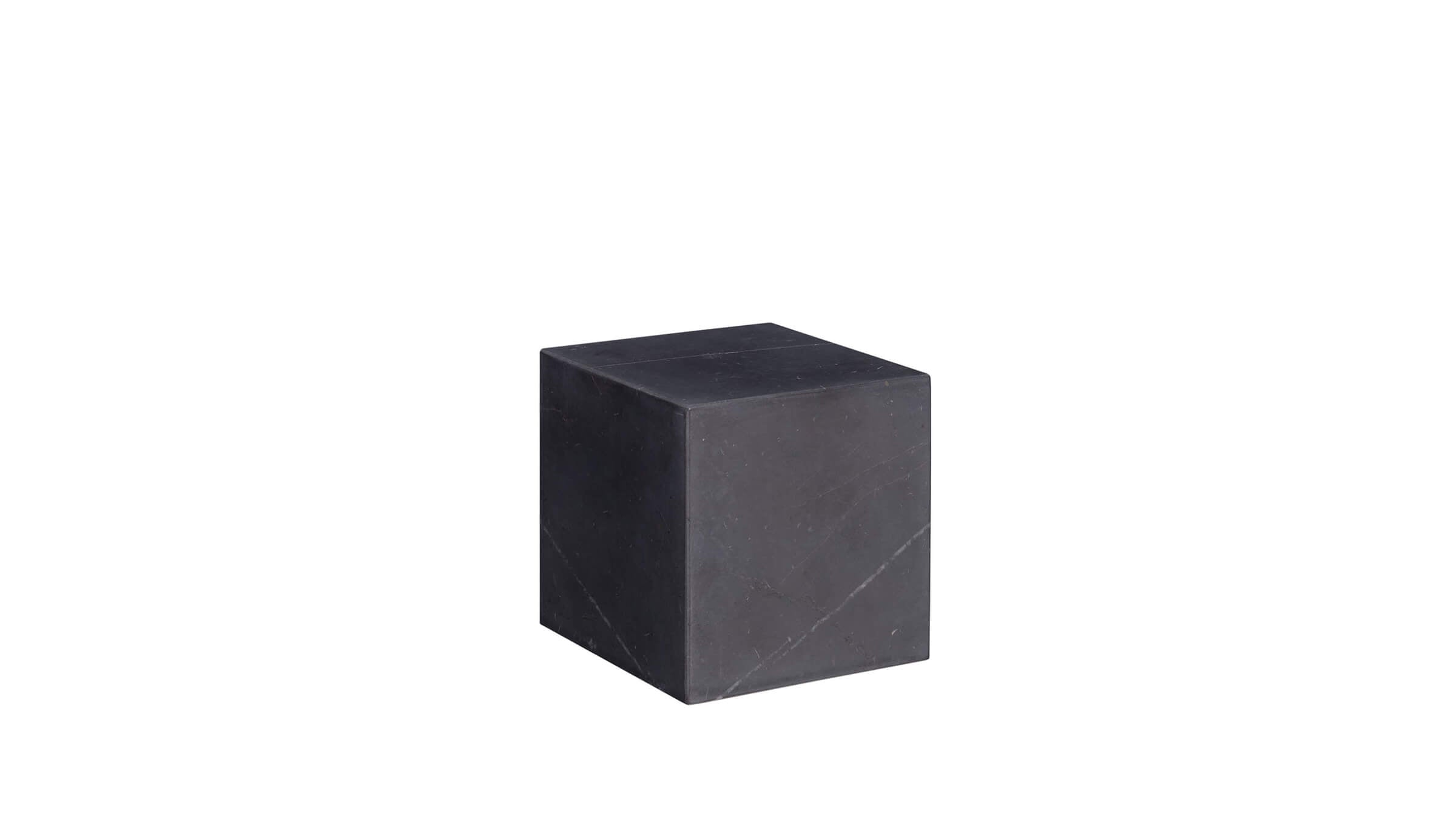 Black Marquina Marble / Desktop / BlackMenu /Stop Marble Bookend, designed by Philipp Mainzer