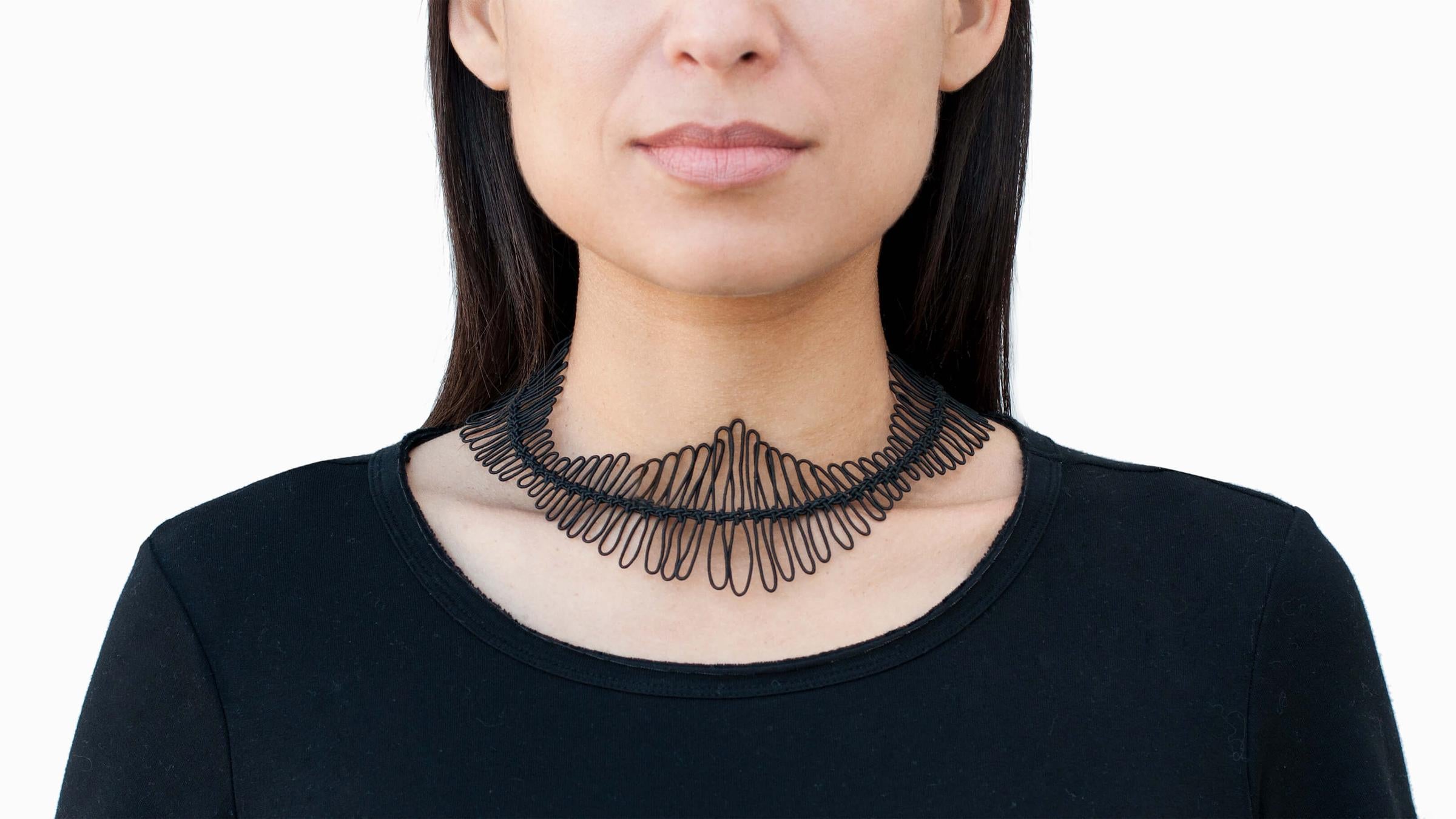 Aude Tahon Jewelry Fougere Necklace