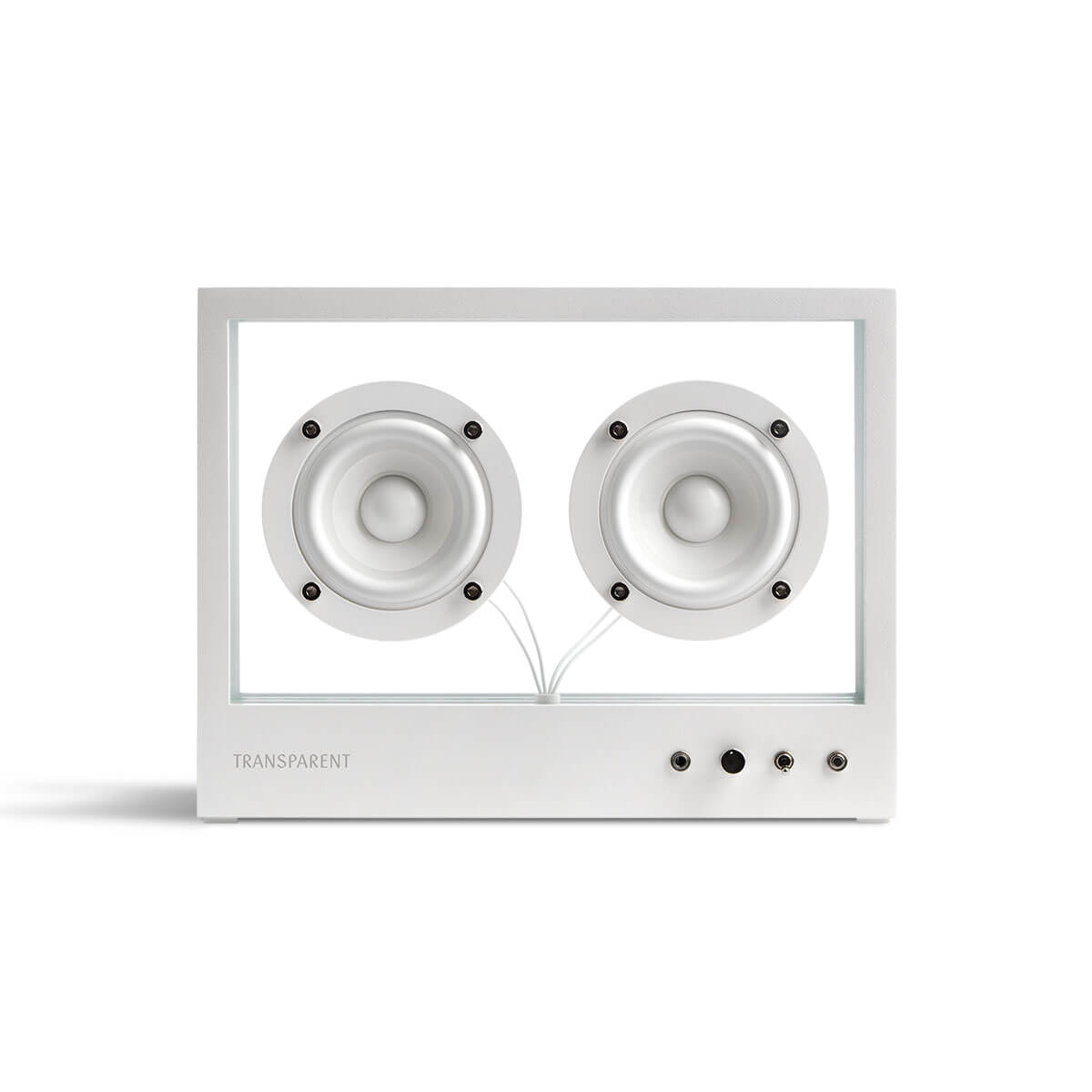 White / Mobile / BlackMenu / Transparent Speaker - Small, designed by Martin Willers & Per Brickstad