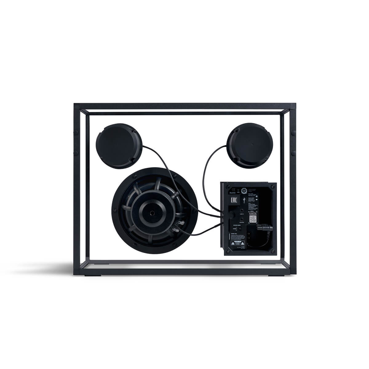 Black / Mobile / BlackMenu / Transparent Speaker, designed by Martin Willers & Per Brickstad