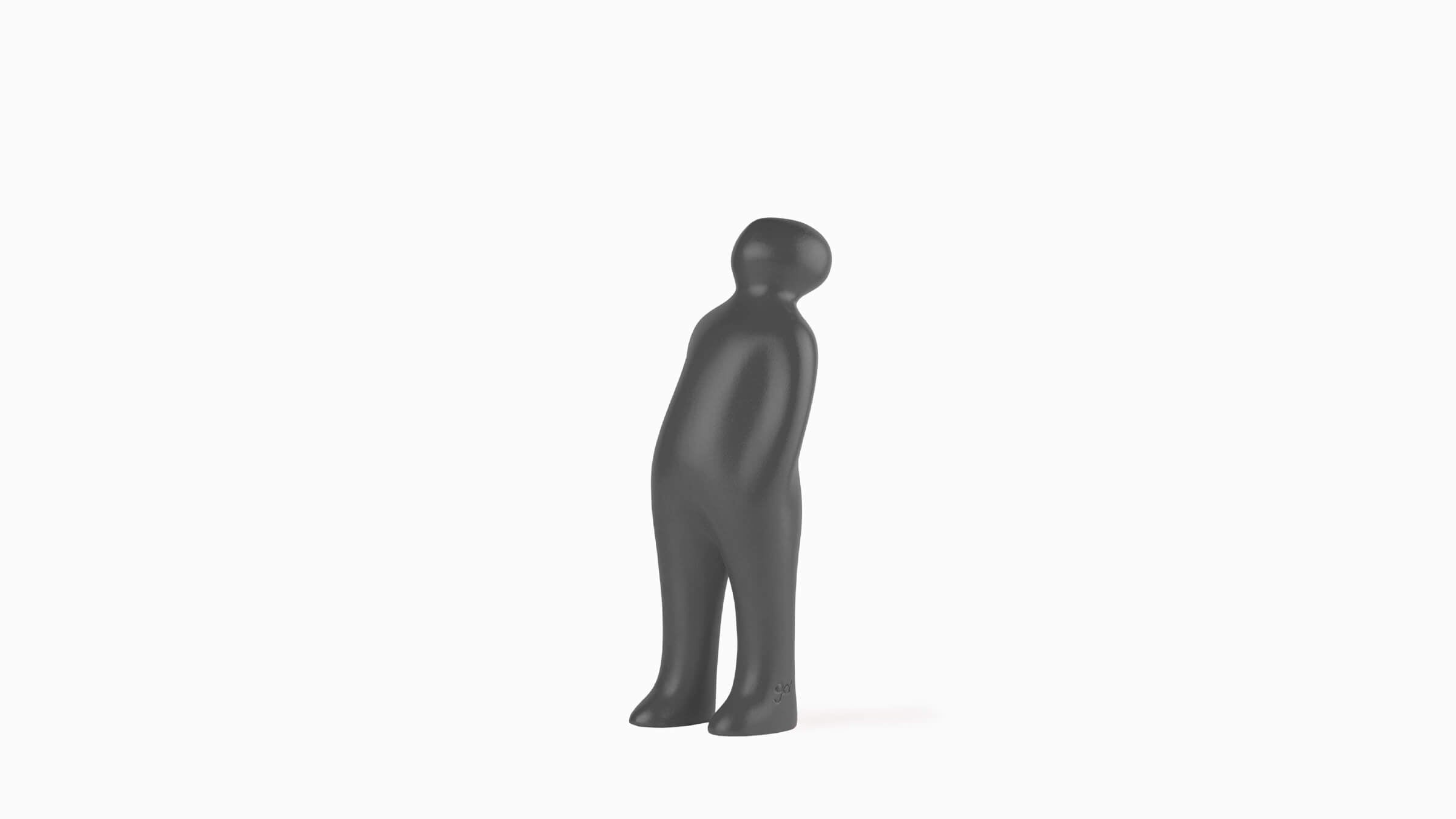 Desktop / BlackMenu / The Visitor Sculpture (Mini), designed by Guido Deleu