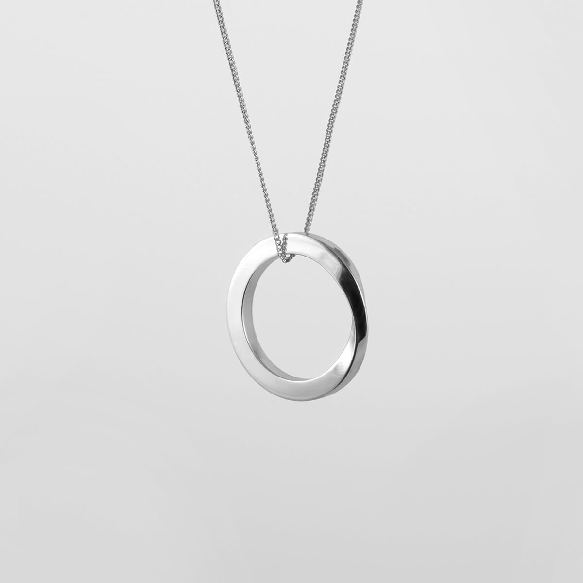 Silver / Mobile / BlackMenu / Oroborus Necklace, designed by VAU