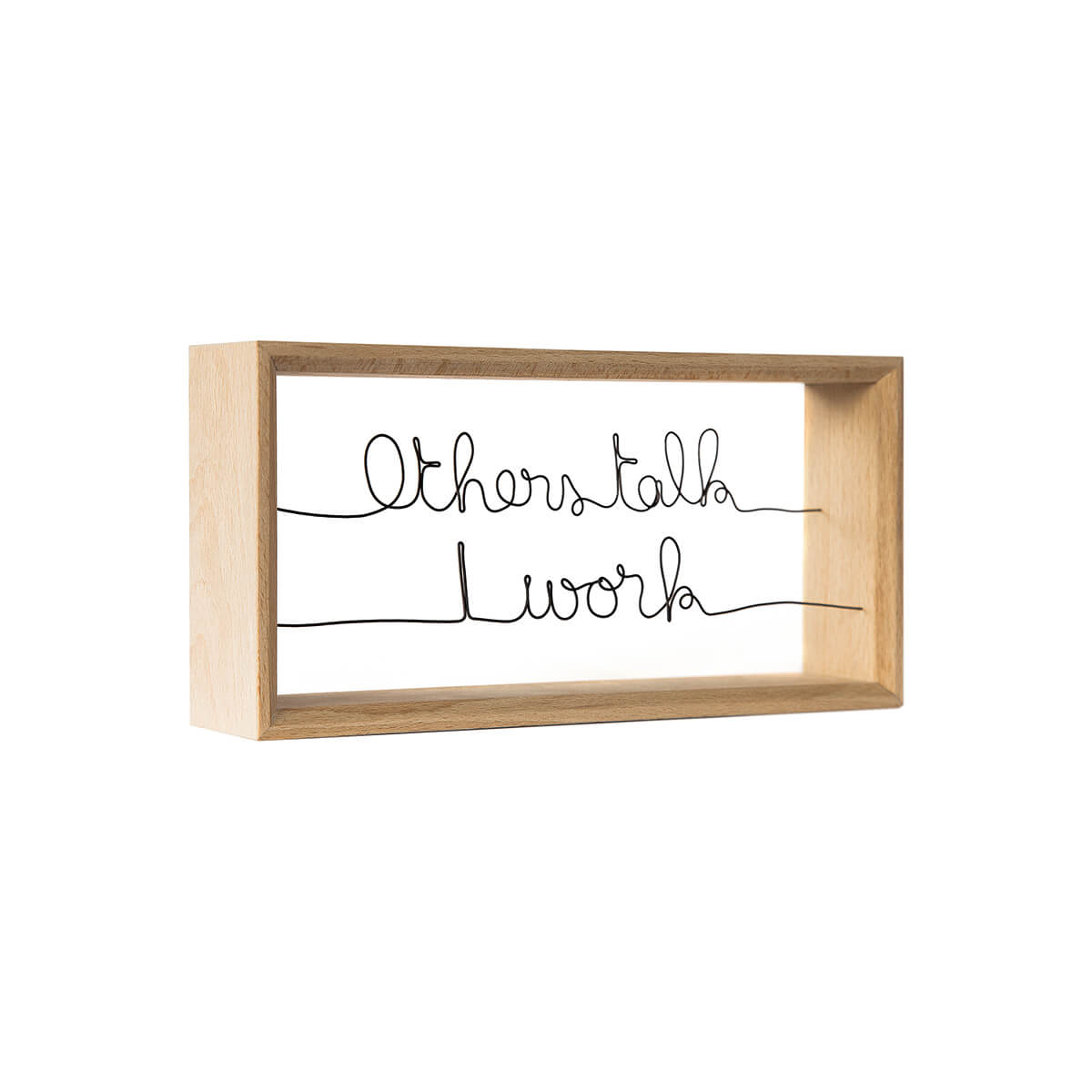Others talk... / Mobile / BlackMenu / Words From Picasso Calligraphed Frames, by Valentine Herrenschmidt