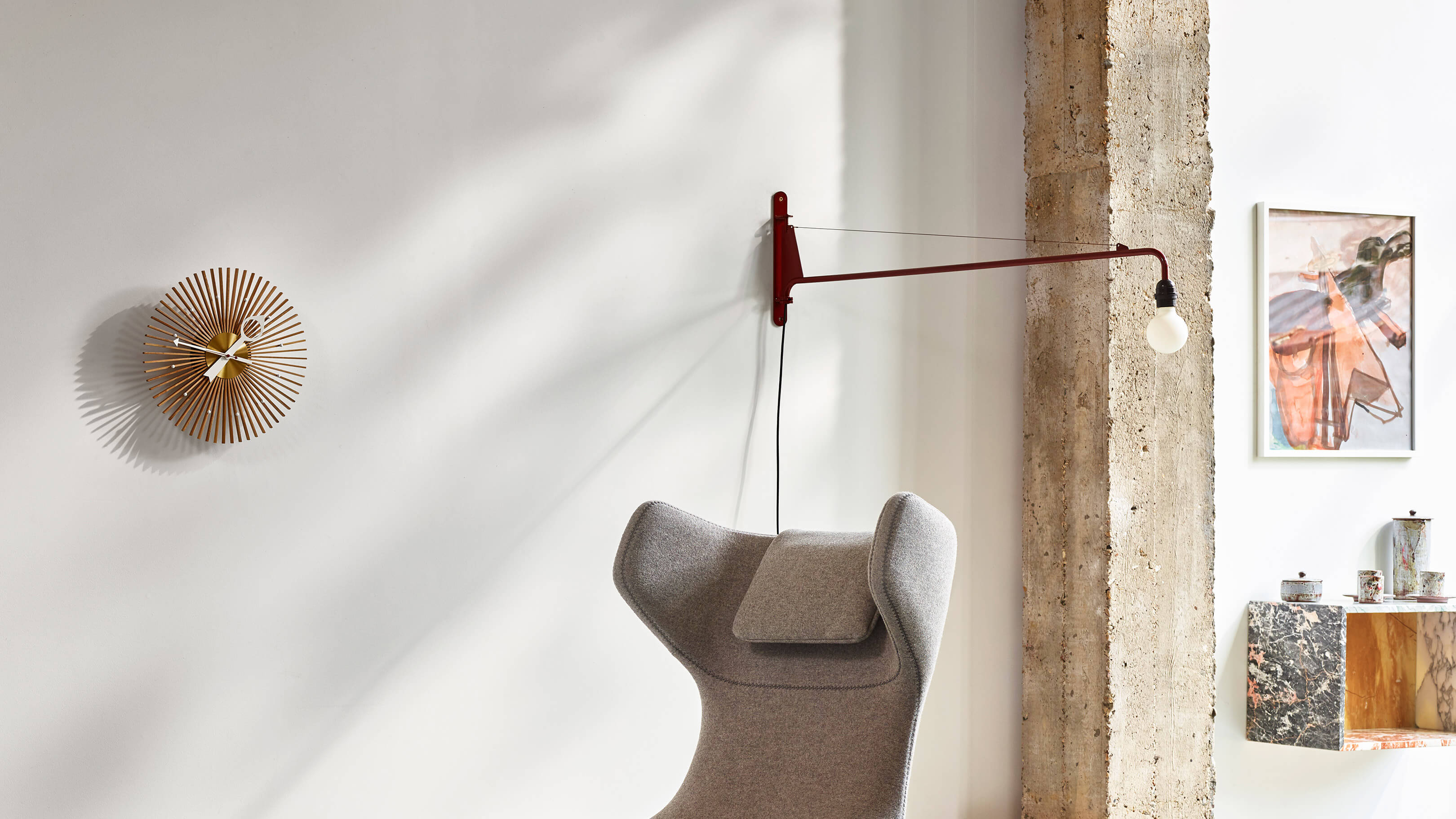 Japanese Red / Desktop / BlackMenu / Petite Potence made by Vitra