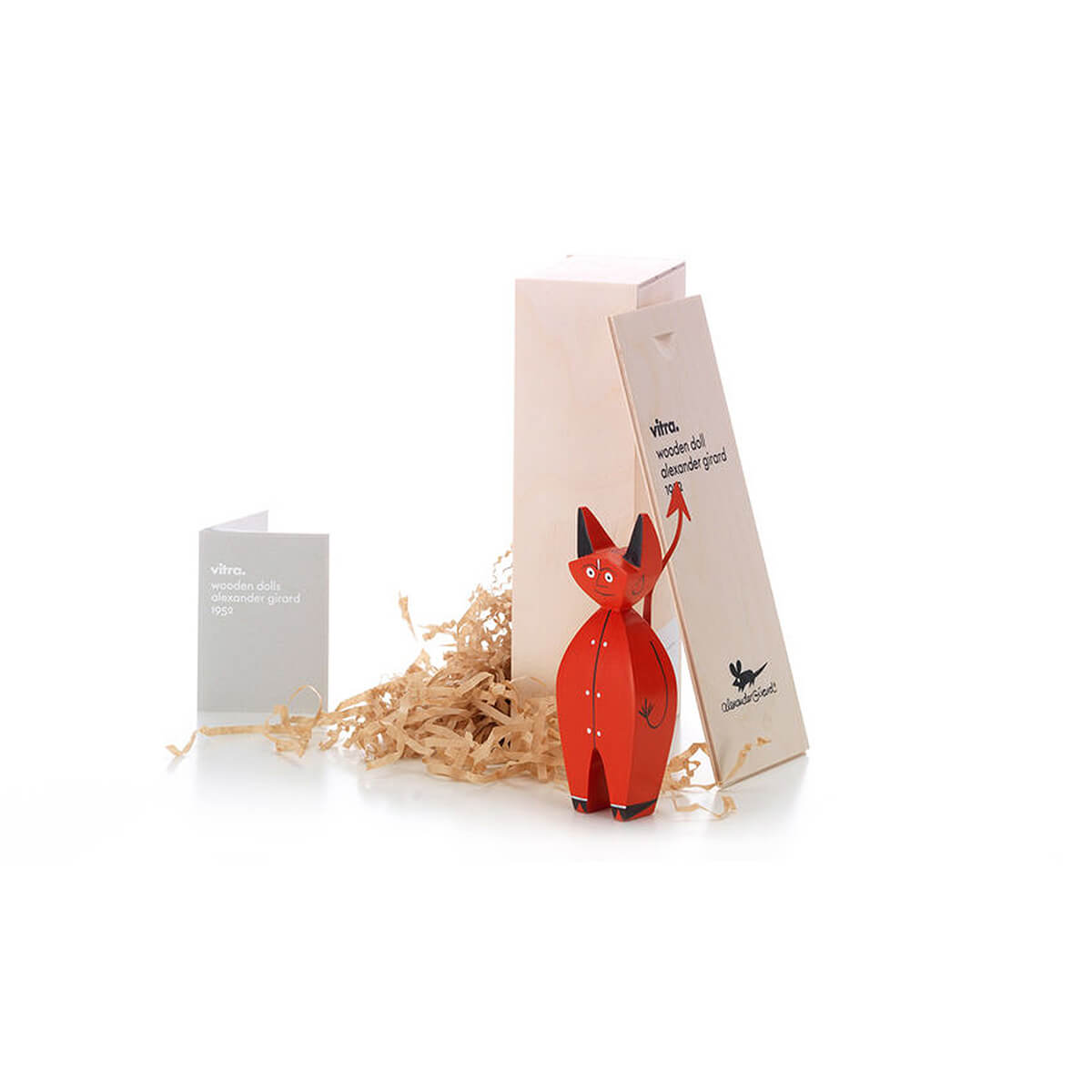 Wooden Doll Little Devil / Mobile / BlackMenu / Wooden Dolls, designed by Alexander Girard made by Vitra