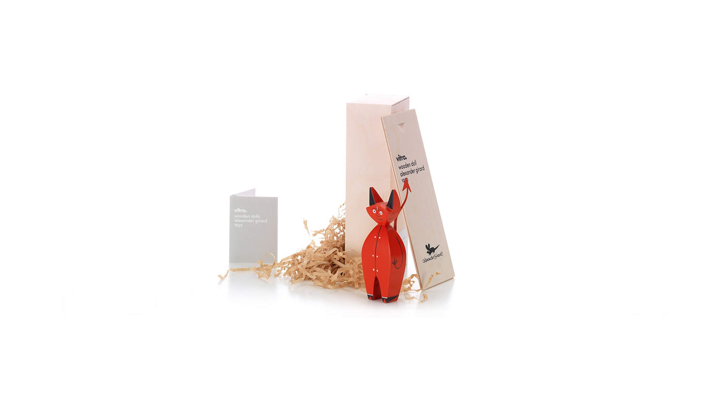 Wooden Doll Little Devil / Desktop / BlackMenu / Wooden Dolls, designed by Alexander Girard made by Vitra