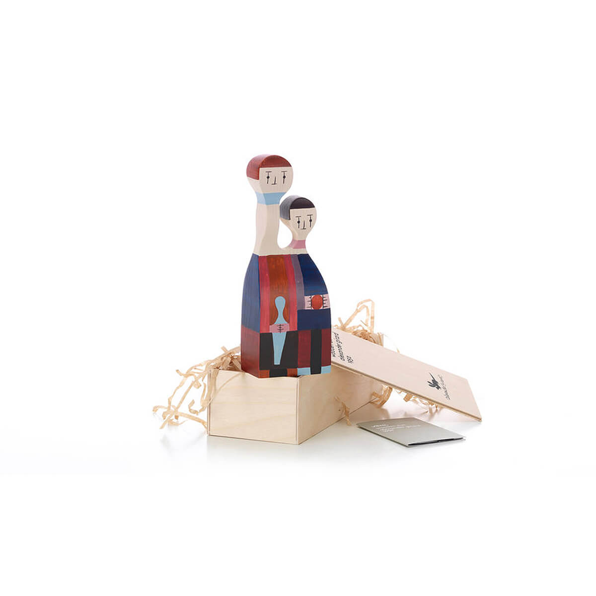 Wooden Doll No.11 / Mobile / BlackMenu / Wooden Dolls, designed by Alexander Girard made by Vitra