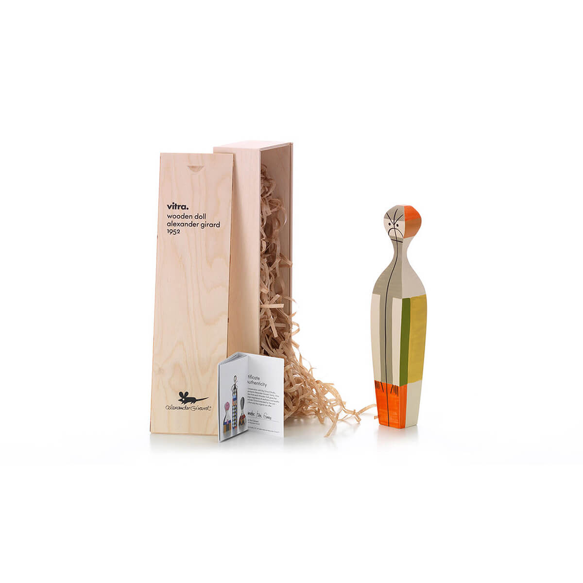 Wooden Doll No.14 / Mobile / BlackMenu / Wooden Dolls, designed by Alexander Girard made by Vitra