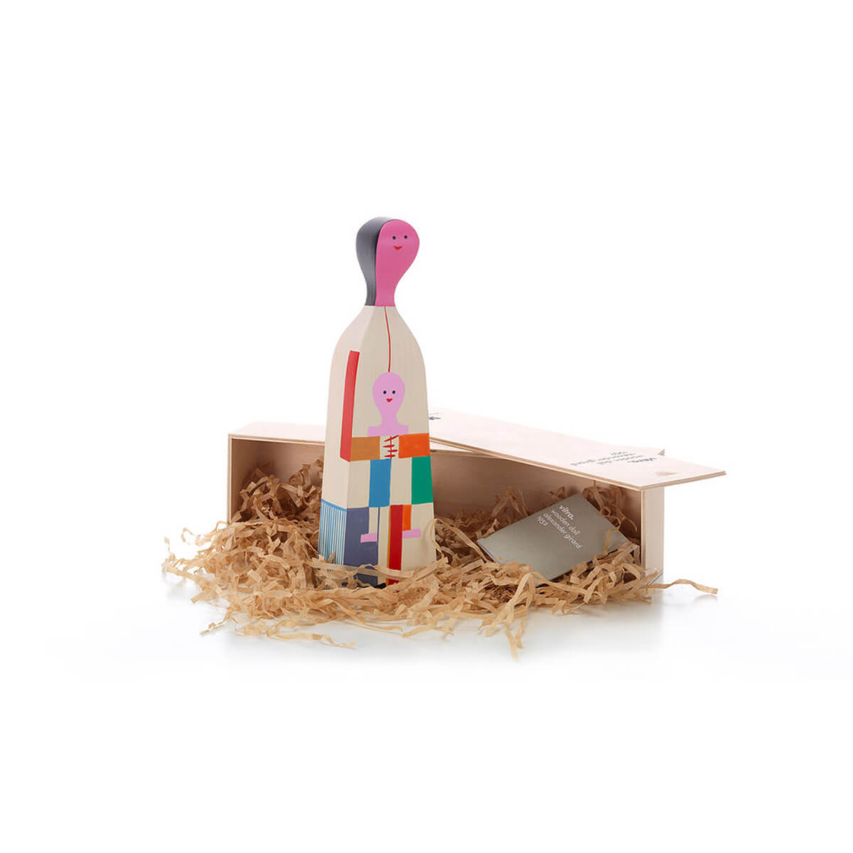 Wooden Doll No.4 / Mobile / BlackMenu / Wooden Dolls, designed by Alexander Girard made by Vitra