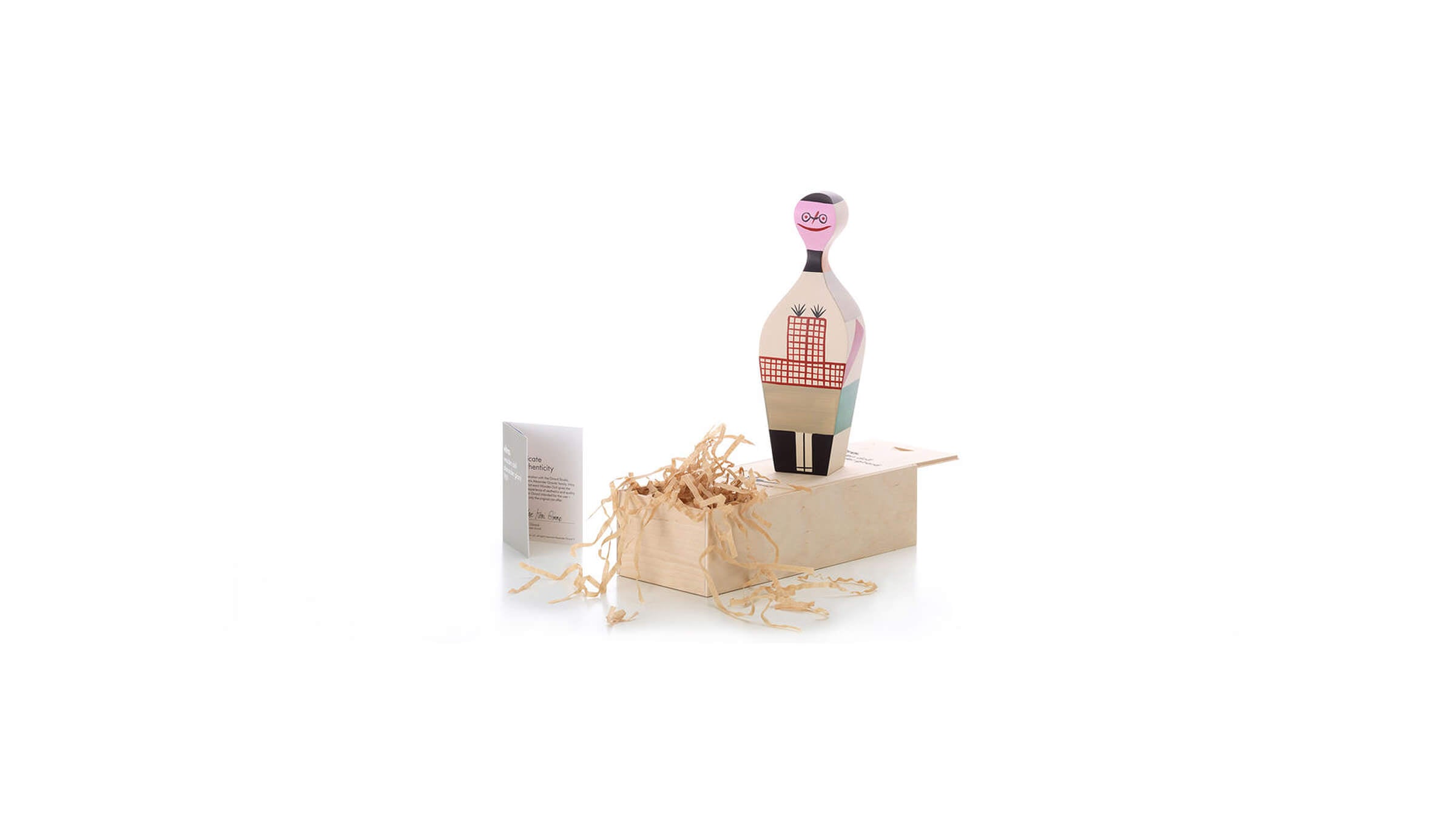 Wooden Doll No.8 / Desktop / BlackMenu / Wooden Dolls, designed by Alexander Girard made by Vitra