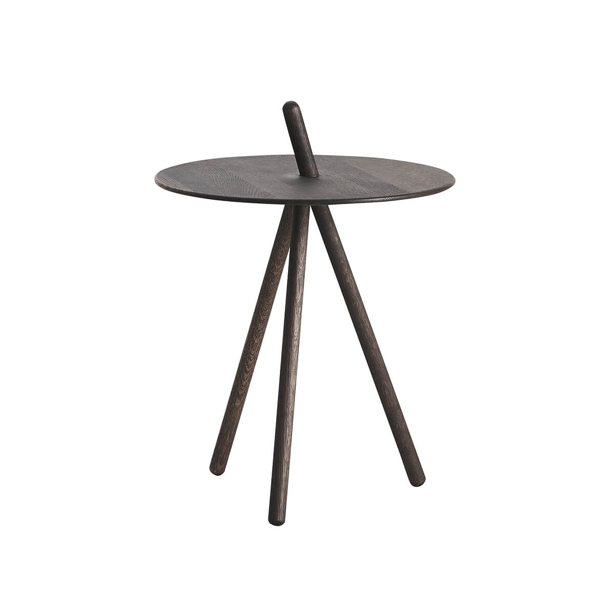 Smoked Oak / Mobile / BlackMenu / Come Here Side Table, designed by Steffen Juul