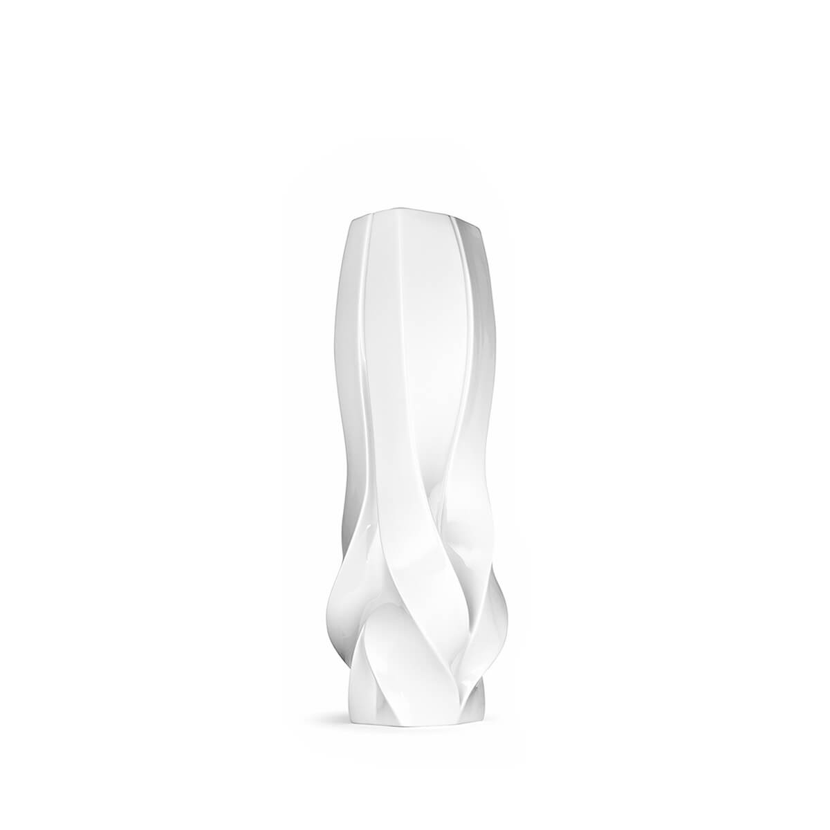 Small / White / Mobile / BlackMenu / Braid Vase, designed by Zaha Hadid Design