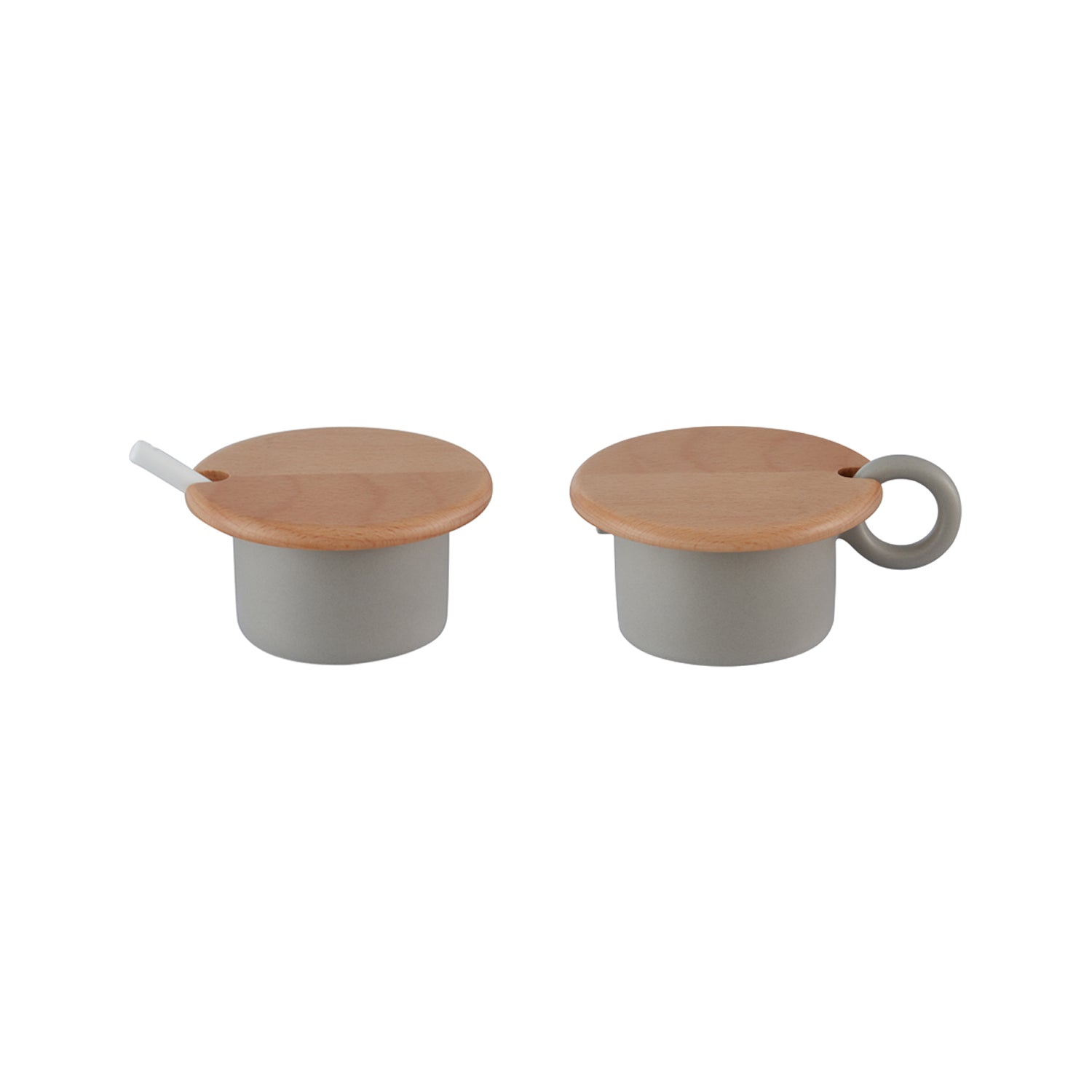 Zens Sugar Bowls & Creamers Plank Milk and Sugar Bowls