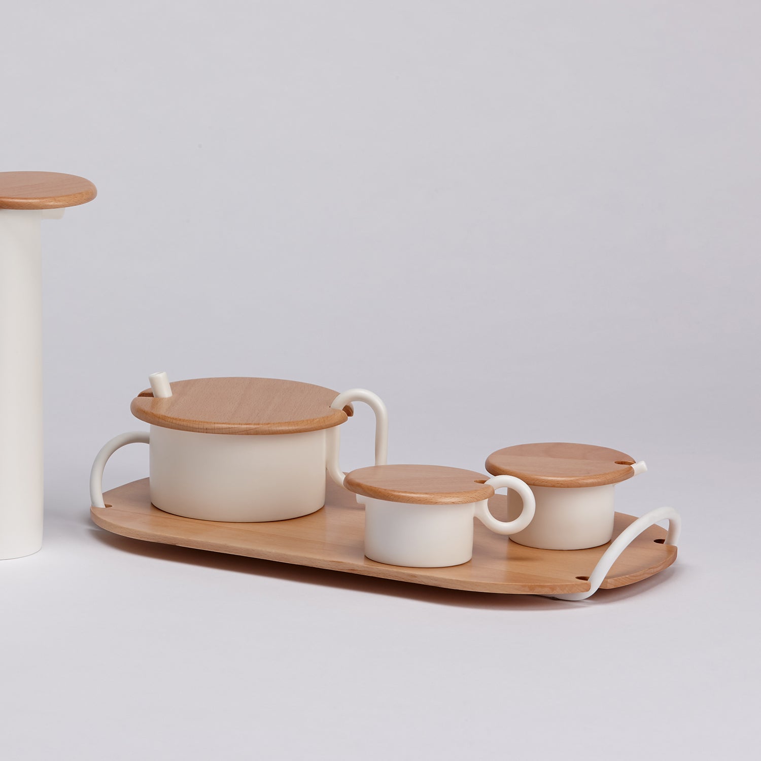 Plank Milk and Sugar Bowls