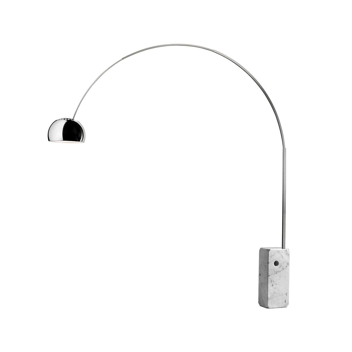 Mobile / BlackMenu / Arco Floor Lamp, designed by Achille Castiglioni