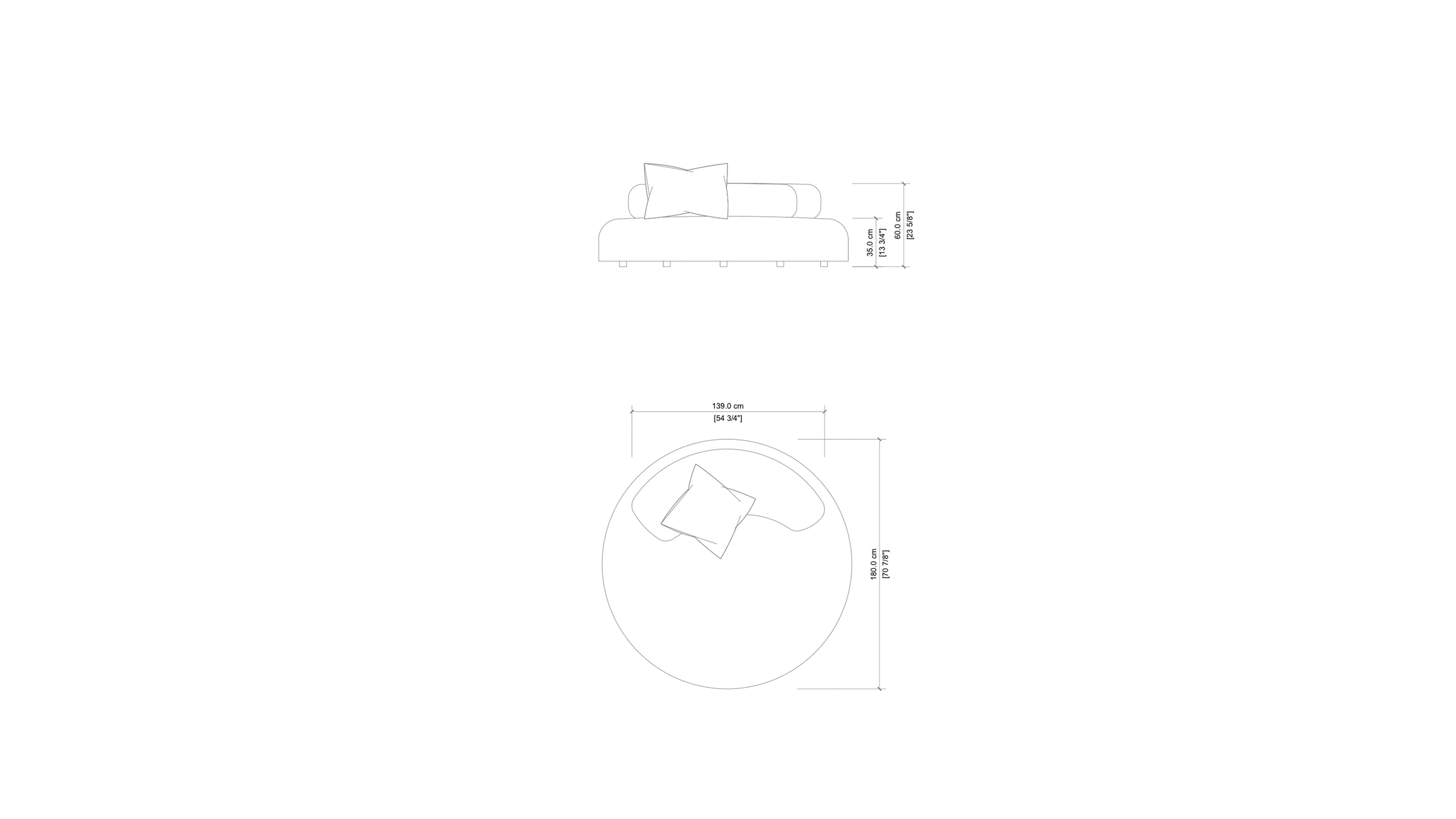 Desktop / BlackMenu / Bubble Rock Sofa, designed by Piero Lissoni made by Living Divani