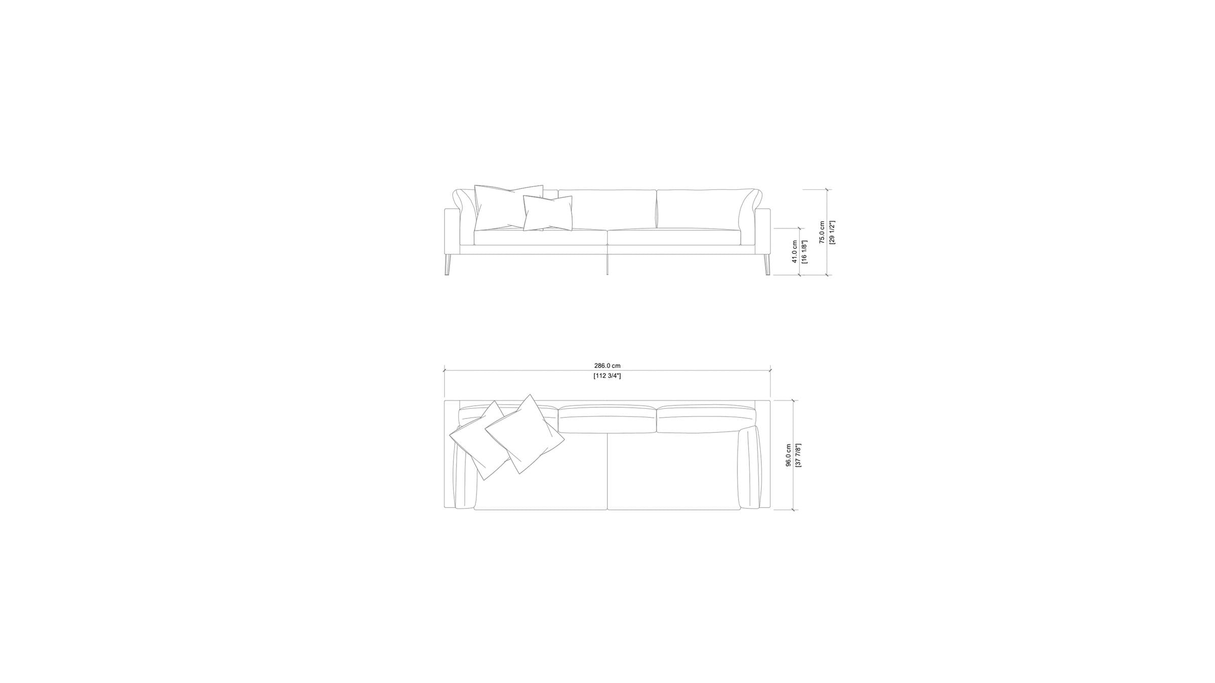 Living Divani Sofa Floyd Hi-2 Sofa