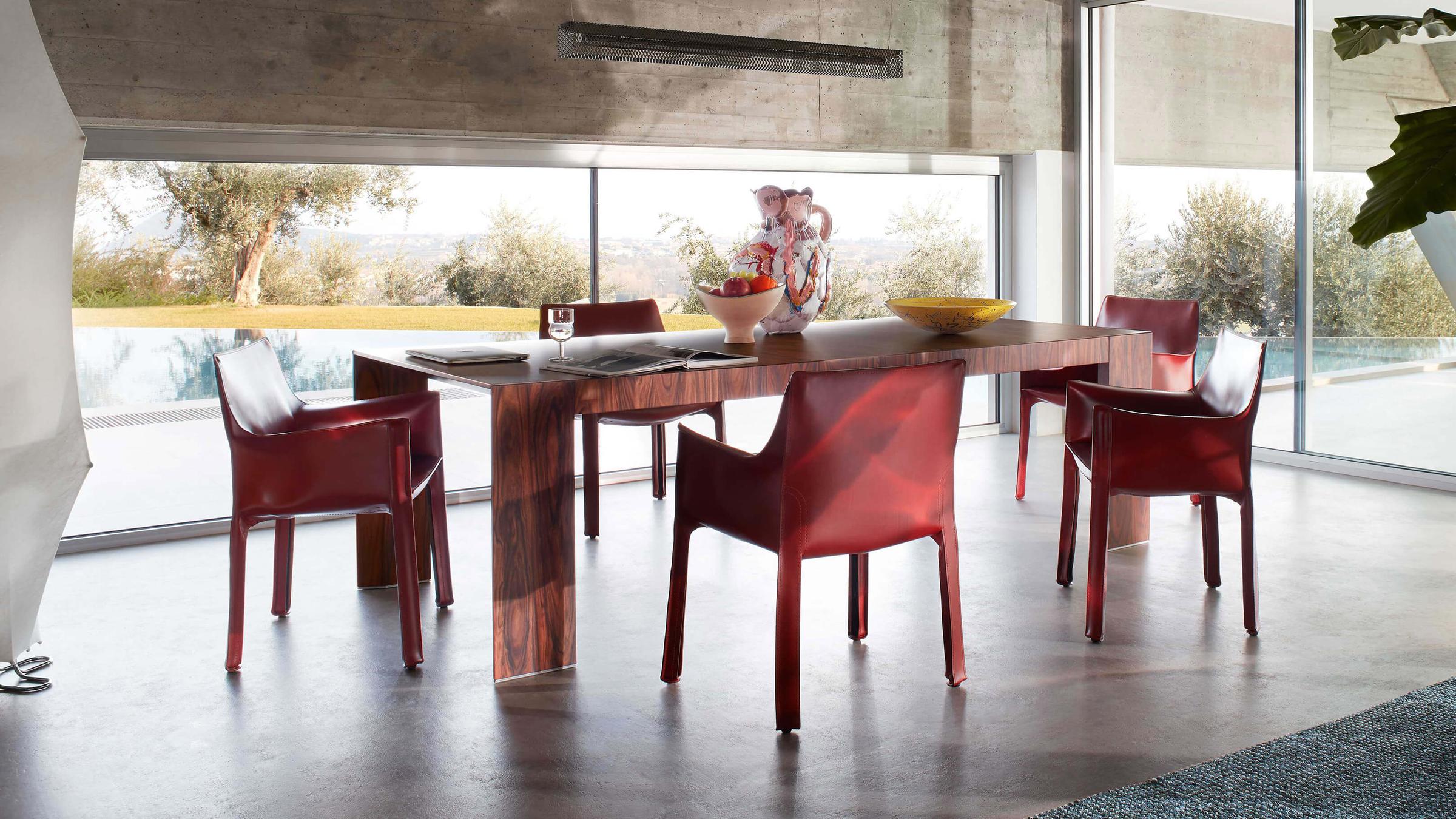 The Cassina Cab Armchair: When Leather Becomes Structure – Luminaire