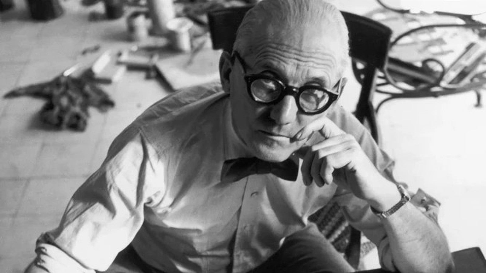 Portrait of Le Corbusier