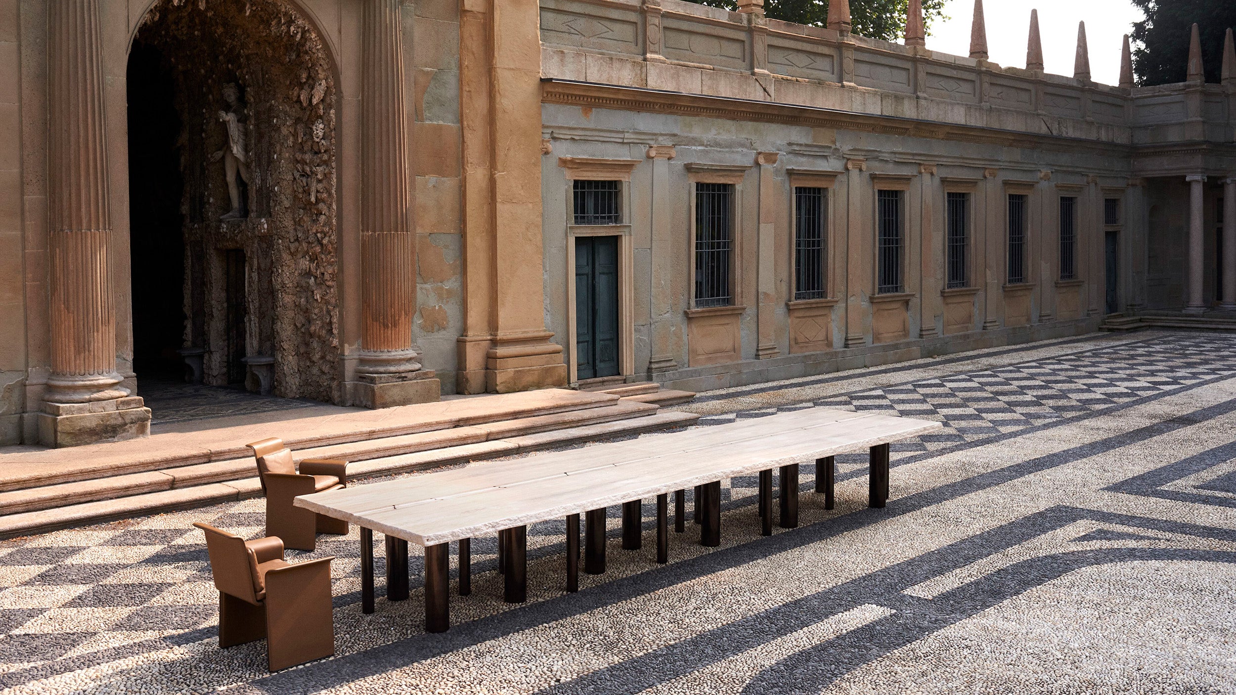 Exteta Dining Table 10th Joint Stone Dining Table