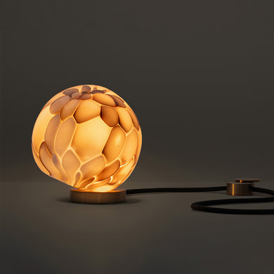 Bronze / Mobile / 118t Table Lamp, designed by Omer Arbel for Bocci