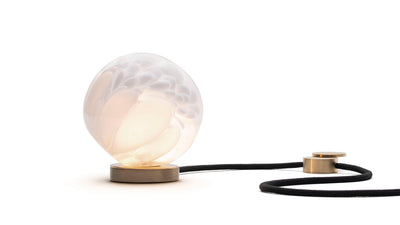 White / Desktop / 118t Table Lamp, designed by Omer Arbel for Bocci