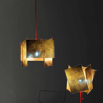 Mobile / 24 Karat Blau Pendant Lamp, designed by Axel Schmid for Ingo Maurer
