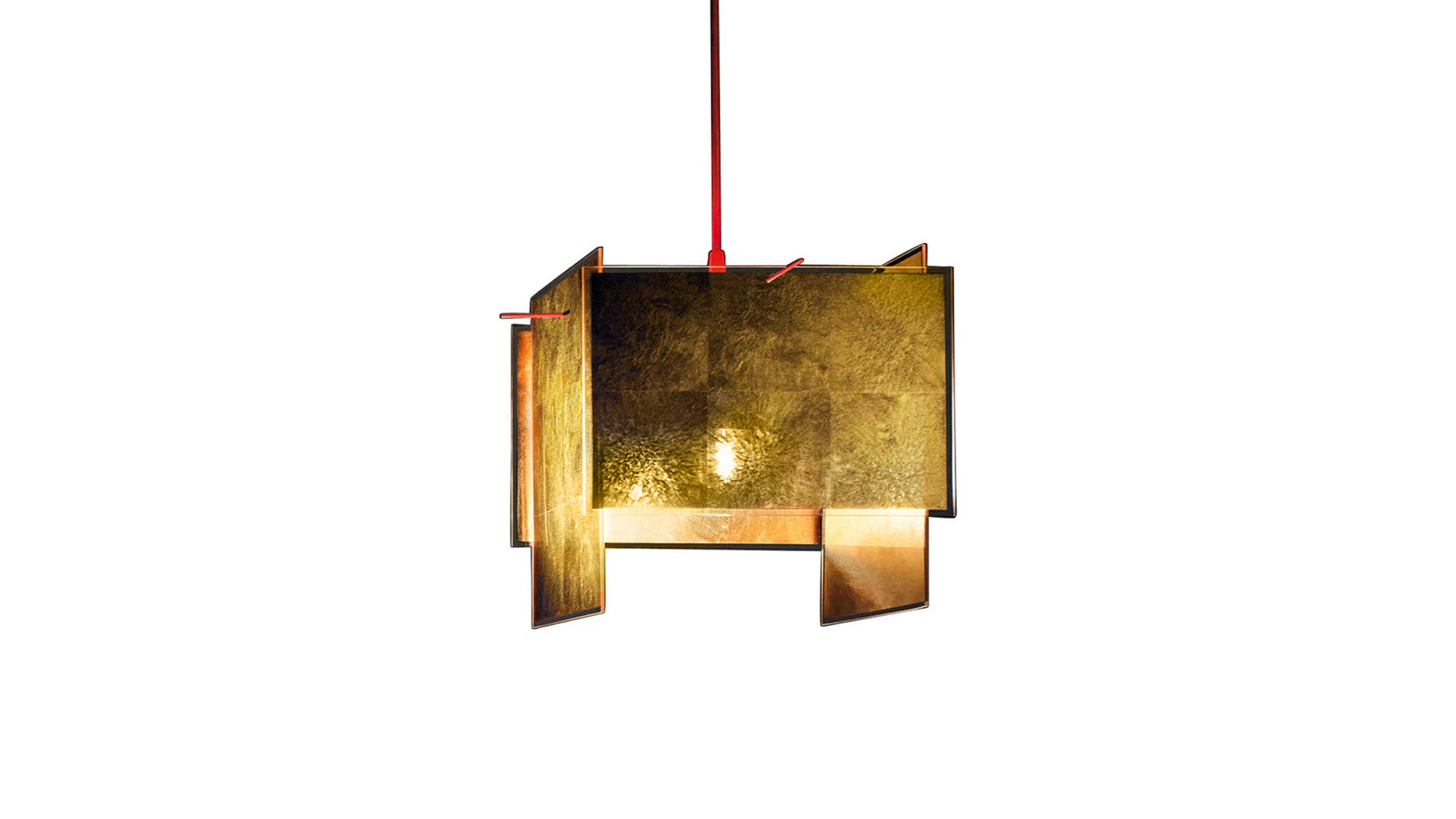 Desktop / 24 Karat Blau Pendant Lamp, designed by Axel Schmid for Ingo Maurer