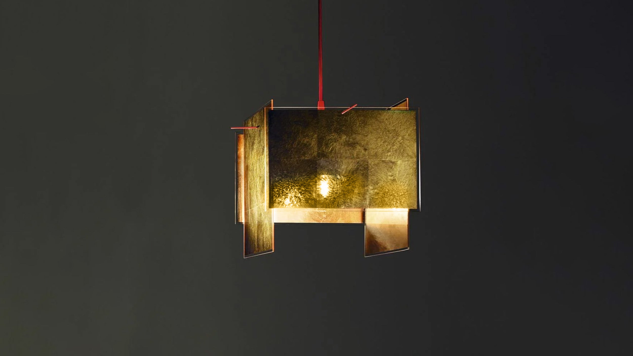 Desktop / 24 Karat Blau Pendant Lamp, designed by Axel Schmid for Ingo Maurer
