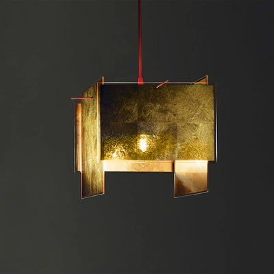 Ingo Maurer Pendant Lamp 24 Karat Blau Pendant Lamp
