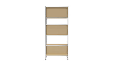 Desktop / 3 Box Shelving (RE119), made by USM Haller