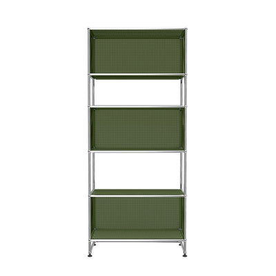 Mobile / 3 Box Shelving (RE119), made by USM Haller