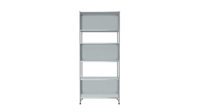 Desktop / 3 Box Shelving (RE119), made by USM Haller