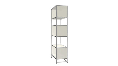 Desktop / 3 Box Shelving (RE119), made by USM Haller