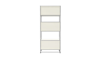 Desktop / 3 Box Shelving (RE119), made by USM Haller
