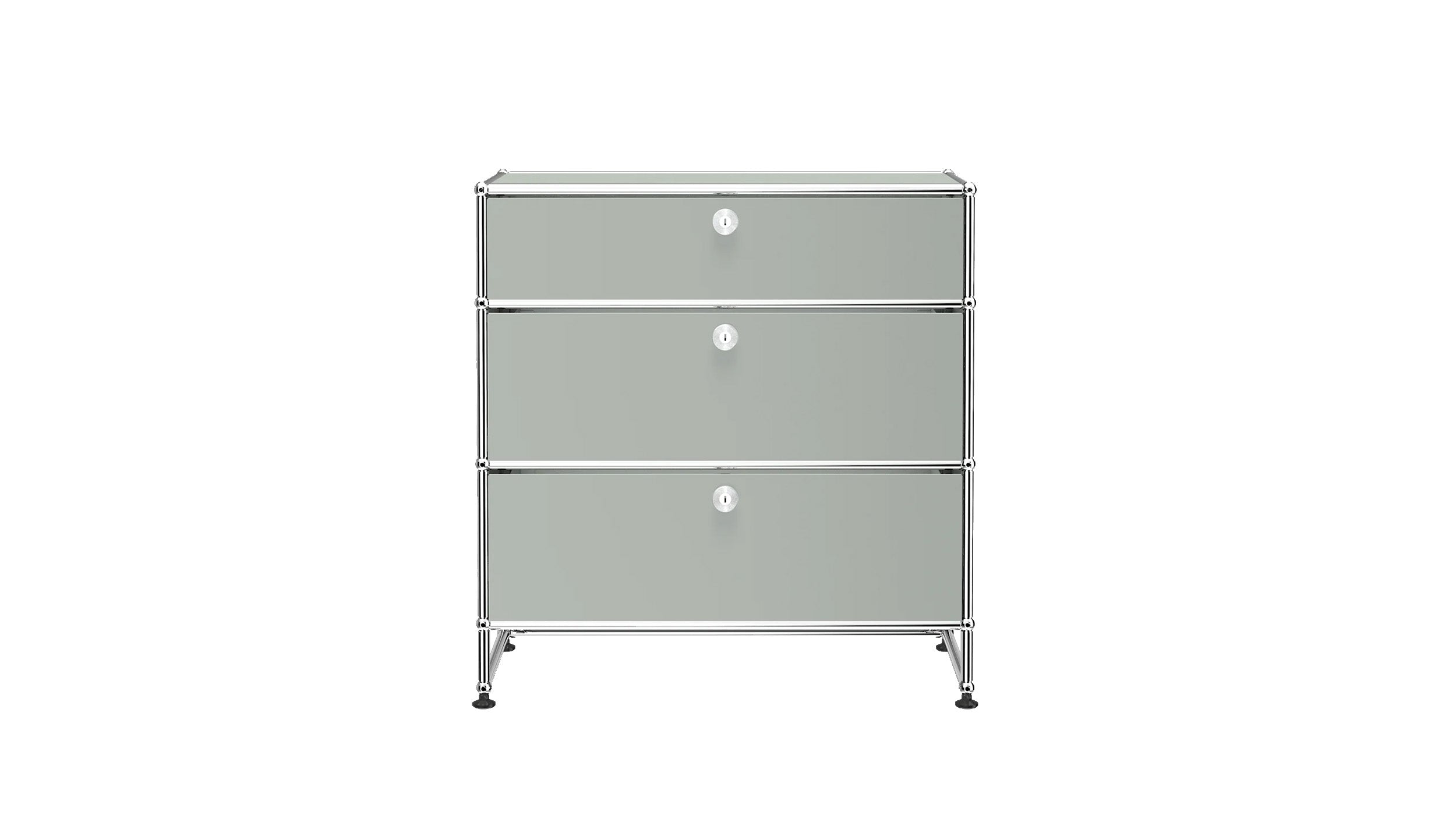 Desktop / 3 Drawer Storage (Y), made by USM Haller